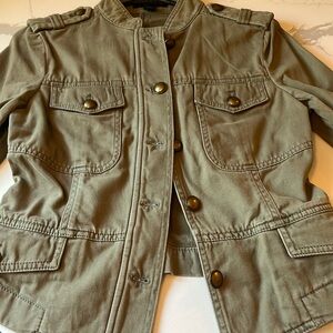 Army green jacket